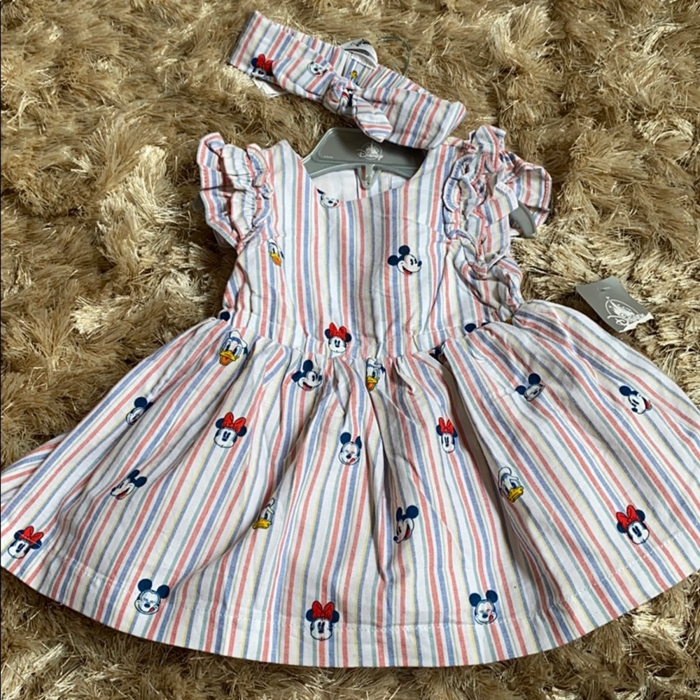 BNWT Disney Girls Dress Size 3-6M